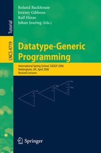 Produktbild: Datatype-Generic Programming