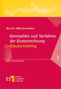 Produktbild: Kennzahlen und Verfahren der Kostenrechnung - Klausurtraining
