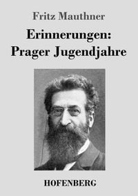Produktbild: Erinnerungen: Prager Jugendjahre