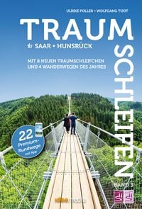 'Saar-Hunsrück-Steig Wanderkarte Ost' Von '' - Buch - '978-3-942779-32-6'