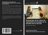 Produktbild: Evaluaci&oacute;n de la clase de matem&aacute;ticas basada en el estudio de la lecci&oacute;n