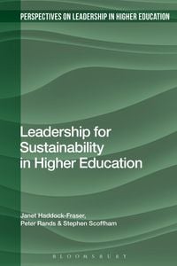 Produktbild: Leadership for Sustainability in Higher Education