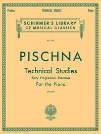 Produktbild: Pischna: Technical Studies for the Piano Method Book with Classical Technique Exercises for Late Intermediate Students Progressive Piano Sheet Music Book for Skill Building and Finger Development