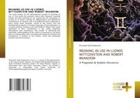 Produktbild: MEANING AS USE IN LUDWIG WITTGENSTEIN AND ROBERT BRANDOM
