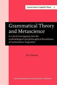 Produktbild: Grammatical Theory and Metascience