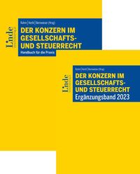 Produktbild: Der Konzern im Gesellschafts- und Steuerrecht inkl. Erg&auml;nzungsband 2023