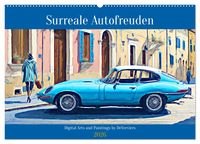 Produktbild: Surreale Autofreuden (Wandkalender 2026 DIN A2 quer), CALVENDO Monatskalender