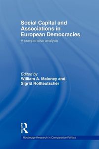 Produktbild: Social Capital and Associations in European Democracies