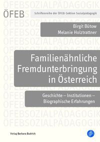 Produktbild: Familien&auml;hnliche Fremdunterbringung in &Ouml;sterreich