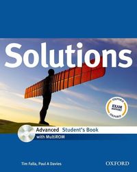 Produktbild: Falla, T: Solutions Advanced: Student's Book with MultiROM P