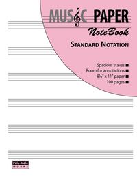Produktbild: MUSIC PAPER NoteBook - Standard Notation