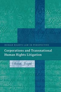 Produktbild: Joseph, S: Corporations and Transnational Human Rights Litig