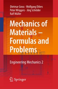 Produktbild: Mechanics of Materials &ndash; Formulas and Problems