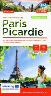 Bild vom Artikel ADFC-Radtourenkarte F-PIC Paris Picardie 1:150.000, reiß- und wetterfest, E-Bike geeignet, GPS-Tracks Download vom Autor 