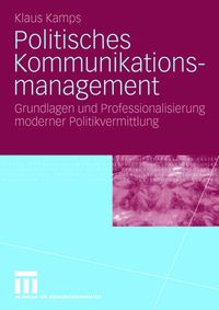 Produktbild: Politisches Kommunikationsmanagement