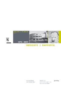Produktbild: Denkmalpflege des Kantons Bern Berichte 1979&ndash;2004