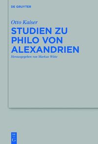 Produktbild: Studien zu Philo von Alexandrien