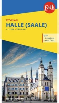 Produktbild: Falk Cityplan Halle (Saale) 1:17.500