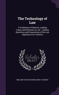 Produktbild: The Technology of Law