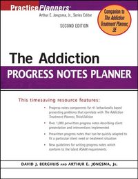 Produktbild: The Addiction Progress Notes Planner