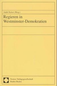 Produktbild: Regieren in Westminster-Demokratien