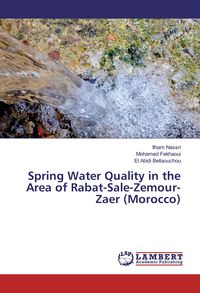 Produktbild: Spring Water Quality in the Area of Rabat-Sale-Zemour-Zaer (Morocco)