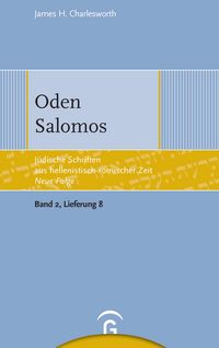 Produktbild: J&uuml;dische Schriften aus hellenistisch-r&ouml;mischer Zeit - Neue Folge... / Oden Salomos