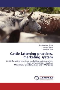 Produktbild: Cattle fattening practices, marketing system