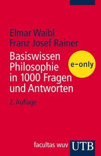 Produktbild: Basiswissen Philosophie in 1000 Fragen und Antworten