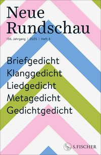 Produktbild: Neue Rundschau 2025/4