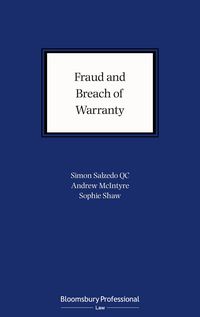 Produktbild: Salzedo Kc, S: Fraud and Breach of Warranty