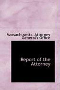 Produktbild: Report of the Attorney