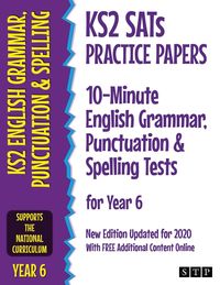 Produktbild: KS2 SATs Practice Papers 10-Minute English Grammar, Punctuation and Spelling Tests for Year 6