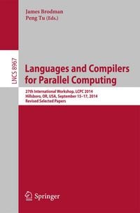 Produktbild: Languages and Compilers for Parallel Computing