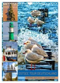 Produktbild: Ostsee Tour Deutschland - maritime Highlights (Wandkalender 2026 DIN A4 hoch), CALVENDO Monatskalender
