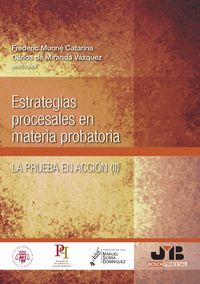 Produktbild: Estrategias procesales en materia probatoria
