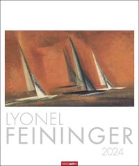 Lyonel Feininger Kalender 2024. Kubismus und Expressionismus in einem Kunstkalender im Großformat. Jahres-Wandkalender 2024, Format 46x55 cm. von Lyonel Feininger