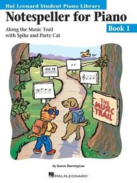 Produktbild: Notespeller for Piano - Book 1 Beginner Piano Workbook for Kids and Students Learn Treble and Bass Staff Note Reading with Fun Activities Music Theory Practice for Lessons and Home Study