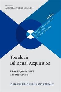 Produktbild: Trends in Bilingual Acquisition