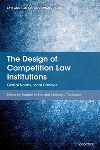 Produktbild: The Design of Competition Law Institutions