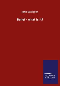 Produktbild: Belief - what is it?
