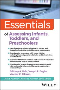 Produktbild: Essentials of Assessing Infants, Toddlers, and Preschoolers
