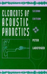 Produktbild: Elements of Acoustic Phonetics