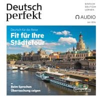 Produktbild: Deutsch lernen Audio - Fit f&uuml;r Ihre St&auml;dtetour
