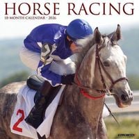 Produktbild: Horse Racing 2026 Wall Calendar
