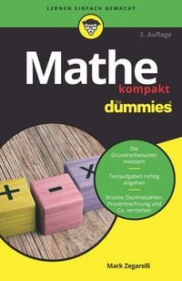 Produktbild: Mathe kompakt f&uuml;r Dummies