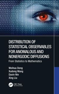 Produktbild: Distribution of Statistical Observables for Anomalous and Nonergodic Diffusions