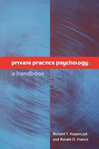 Produktbild: Kasperczyk: Private Practice Psychology