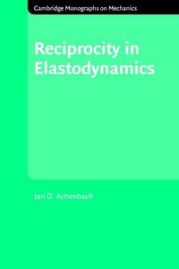 Produktbild: Reciprocity in Elastodynamics