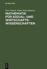 Produktbild: Mathematik f&uuml;r Sozial- und Wirtschaftswissenschaften